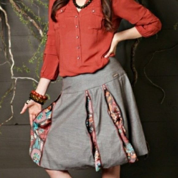 Matilda Jane Dresses & Skirts - Matilda Jane You and Me Zippered Harriet Skirt